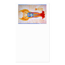 Angel With a Rose business cards