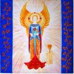 Angel With a Rose Photo Cut Out