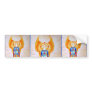 Angel With a Rose (plain) Bumper Stickers
