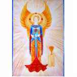 Angel With a Rose (plain) Photo Sculpture