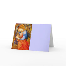 Angel With a Trumpet Card