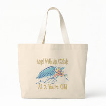 Angel With Attitude at 2 Tote Bag