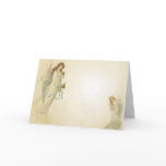 Angel with Bell Greeting Card