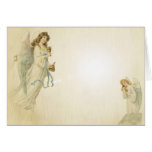 Angel with Bell Greeting Card