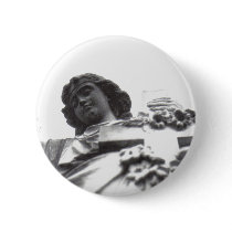 Angel with Cross Button by octobers_tragedy Angel with Cross Button