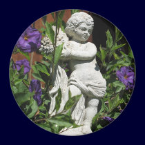 Angel with flowers magnets by ggbythebay Angel with flowers magnets