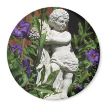 Angel with flowers magnets