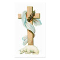 Angel with Lillies business cards