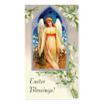 Angel with Lillies Business Card Template