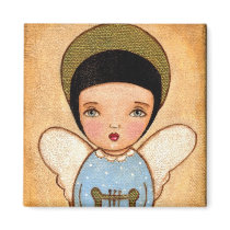 Angel With Lira magnets