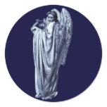 Angel With Lyre Stickers