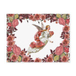 Angel With Pink Ribbon And Roses Post Cards
