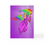 Angel with Rainbow Wings Cards