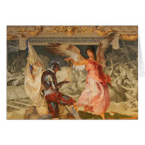 Angel with Rosary cards