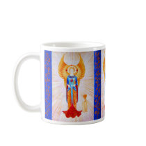 Angel With Rose mugs