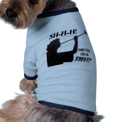 ANGEL WITH TRUMPET LT DOGGIE TEE SHIRT by navymom35