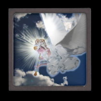 Angel with Trumpet Premium Gift Box premium gift boxes