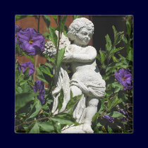 Angel with Velvet Robe magnets by ggbythebay Angel with Velvet Robe magnets