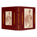Angel Woman 3 Ring Binder