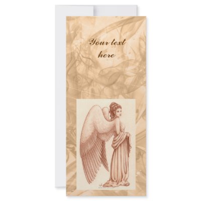 Angel Woman Custom Rack Cards by siffert