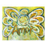 Angel Word Amor Art Poster Print