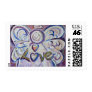 Angel Word Love Postage Stamp