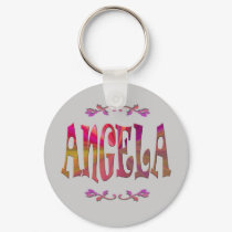 Angela Keychain by IArtist40 Angela Keychain