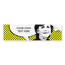 Angela Merkel bumper stickers by Politicaltshirts Angela Merkel bumper stickers