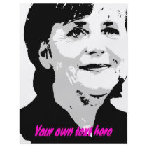 Angela Merkel flyers by Politicaltshirts Angela Merkel flyers