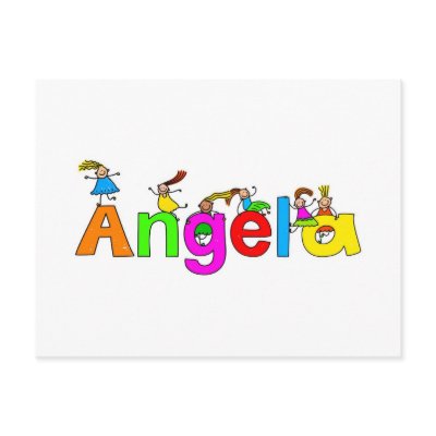 Angela Post Card by prawny