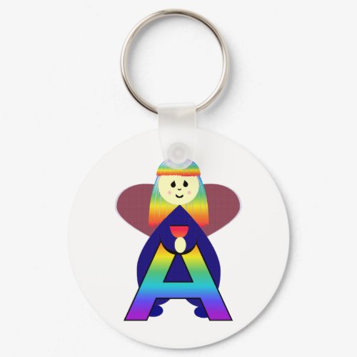 Angelbet Letter A Keychain