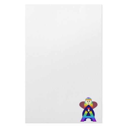 Angelbet Letter A Stationery