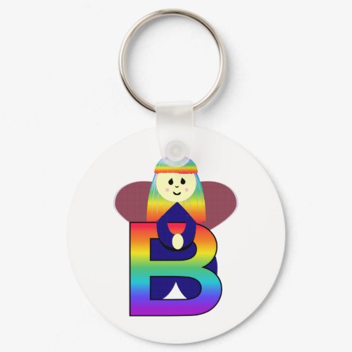 Angelbet Letter B Keychain