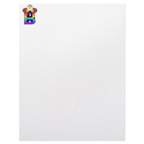 Angelbet Letter B Letterhead