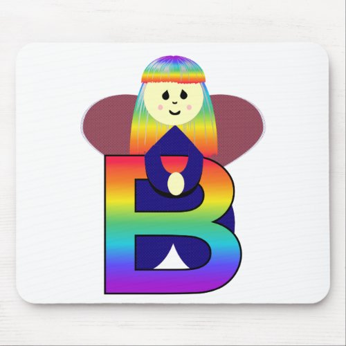 Angelbet Letter B Mousepad