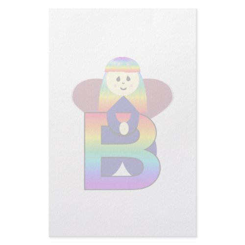 Angelbet Letter B Stationery