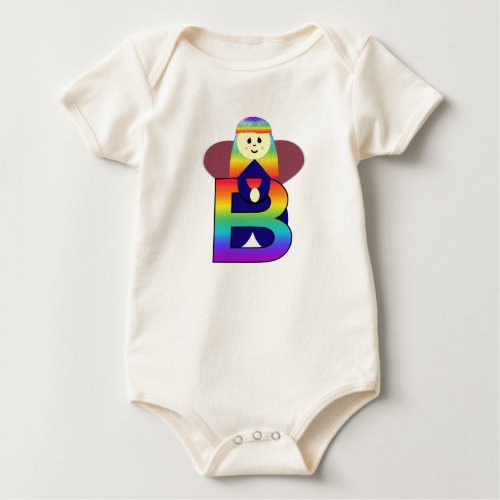 Angelbet Letter B Onesie