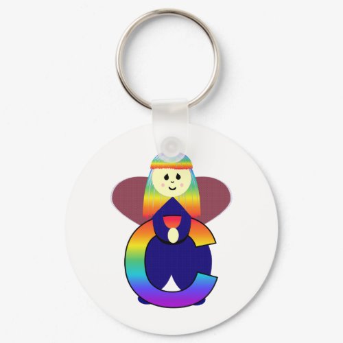 Angelbet Letter C Keychain