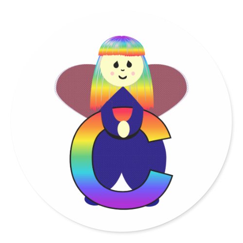 Angelbet Letter C Stickers