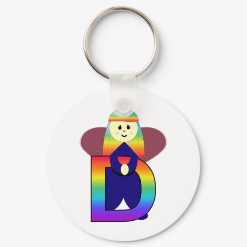 Angelbet Letter D Keychain