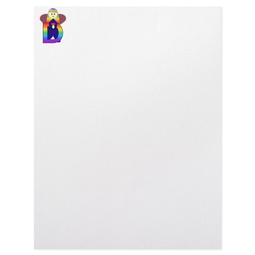 Angelbet Letter D Letterhead
