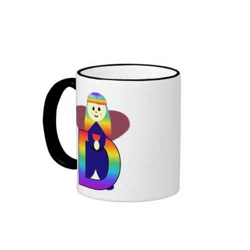 Angelbet Letter D Mug
