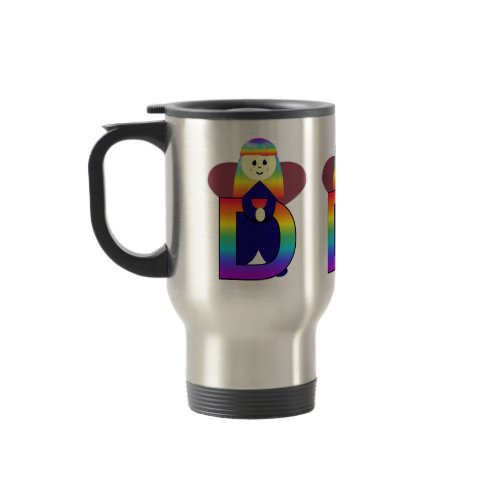 Angelbet Letter D Mug
