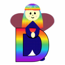 Angelbet Letter D Photo Cutout