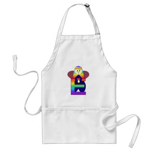 Angelbet Letter E Apron