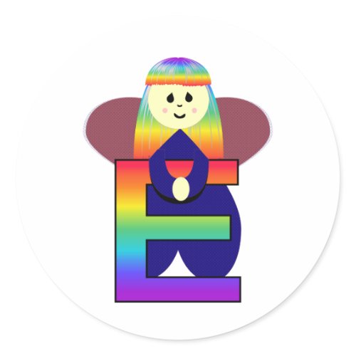 Angelbet Letter E Stickers