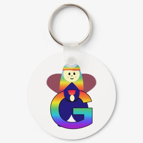 Angelbet Letter G Keychain