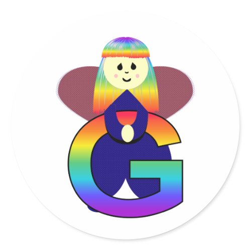 Angelbet Letter G Stickers