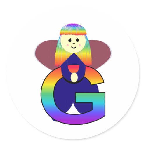 Angelbet Letter G Stickers
