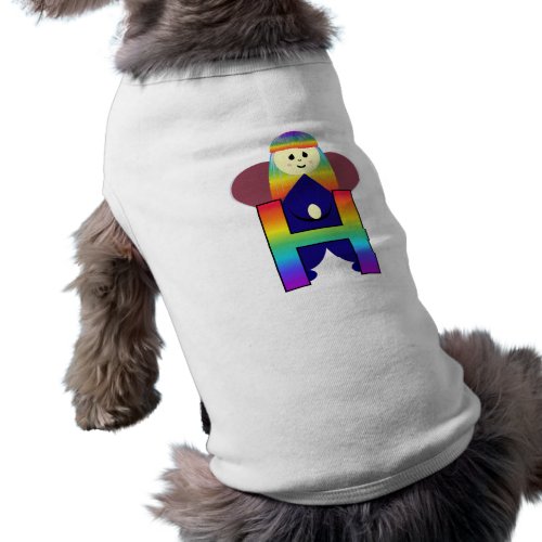 Angelbet Letter H Doggie Tee